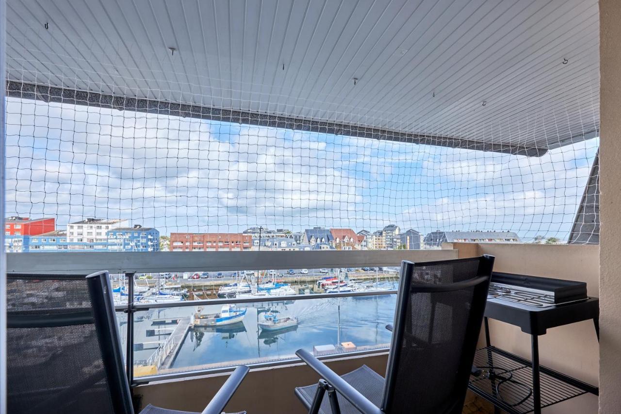 Le Tikahupo - Charmant Appt Vue Sur Le Port Курсель-сюр-Мер Екстер'єр фото